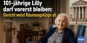 101-jährige Lilly darf vorerst bleiben: Gericht weist Räumungsklage ab