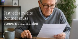 Rente: Fast jeder zweite Rentner muss Steuern nachzahlen