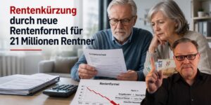 Rentenkürzung durch neue Rentenformel für 21 Millionen Rentner