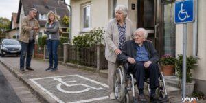Schwerbehindertenparkplatz für 102-Jährigen im Rollstuhl – doch Nachbarn beschweren sich