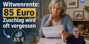 Witwenrente: 85 Euro Zuschlag wird oft vergessen