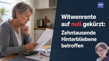 Beitragsbild von: Witwenrente auf 0,0 gekürzt: Zehntausende Witwen sind betroffen