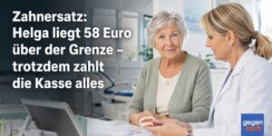 Zahnersatz wird teurer: Diese Ausnahme schützt Rentnerin Helga