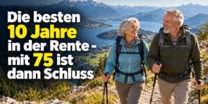 Die besten 10 Jahre in der Rente - mit 75 ist dann Schluss
