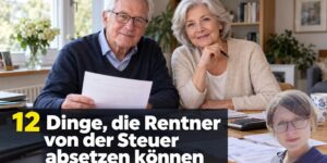 12 Dinge, die Rentner von der Steuer absetzen können