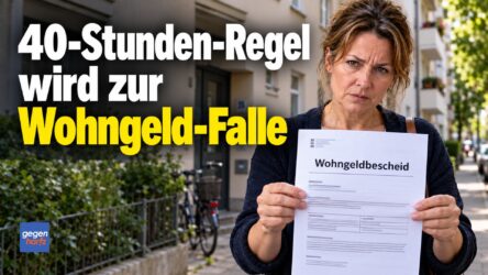 Beitragsbild von: 40 Stunden Regel wird zur Wohngeld-Falle