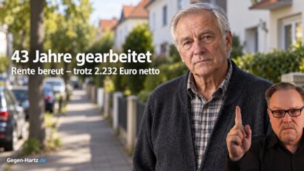 Beitragsbild von: 43 Jahre lang gearbeitet: Rentner bereut heute Rente trotz 2.232 Euro netto