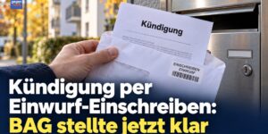 Kündigung per Einwurf-Einschreiben: Zugestellt reicht dem BGH nicht mehr