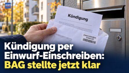 Beitragsbild von: Kündigung mit Einwurf-Einschreiben: Zugestellt reicht dem BGH nicht mehr