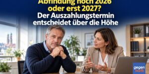 Abfindung noch 2026 oder erst 2027? Der Auszahlungstermin entscheidet über die Höhe