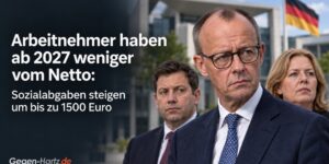 Arbeitnehmer haben ab 2027 weniger vom Netto: Sozialabgaben steigen um bis zu 1500 Euro