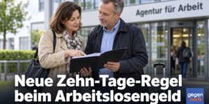Neue Zehn-Tage-Regel beim Arbeitslosengeld: Das ändert sich beim Urlaub für Bezieher