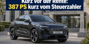 Kurz vor der Rente: 387 PS kurz vom Steuerzahler für Landrat