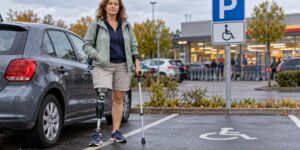 Bein amputiert und dennoch Behindertenparkplatz verweigert