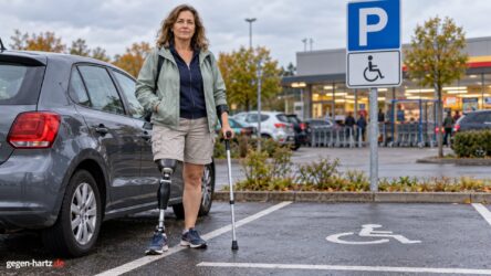 Beitragsbild von: Bein amputiert und dennoch Behindertenparkplatz verweigert