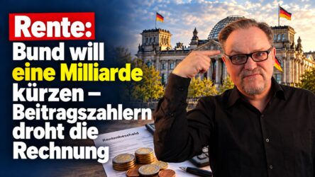 Beitragsbild von: Rente: Bund will eine Milliarde kürzen – Den Beitragszahlern droht die Rechnung