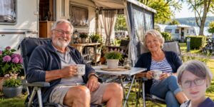 Niedrige Rente: Rentnerpaar lebt auf einem Campingplatz für 125 Euro