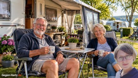 Beitragsbild von: Niedrige Rente: Rentnerpaar lebt auf dem Campingplatz für 125 Euro