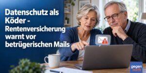 Rentner aufgepasst: Datenschutz als Köder - Rentenversicherung warnt vor betrügerischen Mails