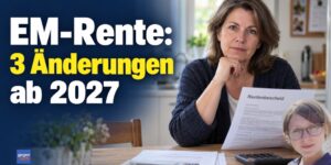 EM-Rente: 3 Änderungen ab 2027 fix – wer profitiert und wer nicht