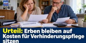 Statt Pflegekasse: Erben müssen Kosten für Verhinderungspflege zahlen - Urteil