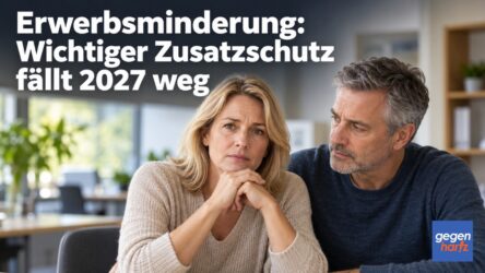 Beitragsbild von: Erwerbsminderung: Der Zusatzschutz fällt 2027 weg