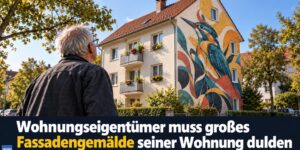 BGH: Wohnungseigentümer muss großes Fassadengemälde seiner Wohnung dulden