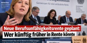 Bundesregierung plant Berufsunfähigkeitsrente: Wer künftig früher in Rente gehen kann
