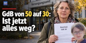 Grad der Behinderung von 50 auf 30 herabgesetzt: Ist jetzt sofort alles weg?