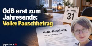 Schwerbehinderung erst zum Jahresende anerkannt: Pauschbetrag gilt trotzdem für das ganze Jahr