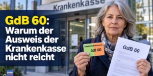 GdB 60: Schwerbehindertenausweis reicht bei der Krankenkasse nicht