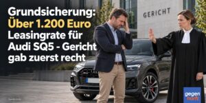 Grundsicherung: Über 1.200 Euro Leasingrate für Audi SQ5 - Gericht gab zuerst recht