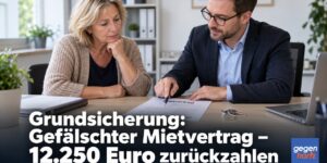 Grundsicherung: Gefälschter Mietvertrag – 12.250 Euro zurückzahlen
