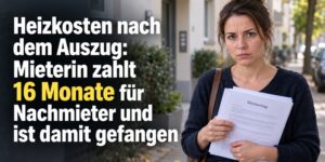Heizkosten nach Auszug: Mieterin zahlt 16 Monate für Nachmieter und ist damit gefangen