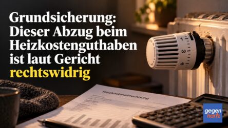 Beitragsbild von: Grundsicherung: Dieser Abzug beim Heizkostenguthaben ist laut Gericht rechtswidrig