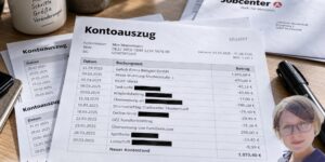 Bürgergeld: Kontoauszüge richtig schwärzen fürs Jobcenter - so gehts