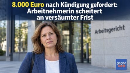 Beitragsbild von: 8.000 Euro nach Kündigung gefordert: Arbeitnehmerin scheitert an versäumter Frist