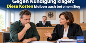Gegen Kündigung klagen: Diese Kosten bleiben auch bei einem Sieg