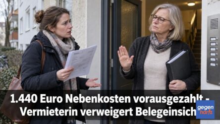 Beitragsbild von: Mietrecht: 1.440 Euro Nebenkosten vorausgezahlt - Vermieterin verweigert aber eine Belegeinsicht