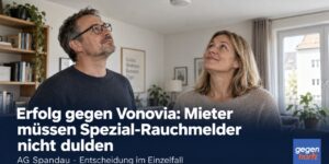 Erfolg gegen Vonovia: Mieter müssen Spezial-Rauchmelder nicht dulden