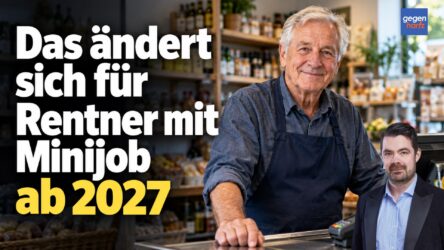 Beitragsbild von: Minijob und Rente: Das ändert sich für alle Rentner ab 2027