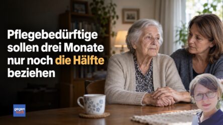 Beitragsbild von: Pflegegrad 2 und 3: Pflegebedürftige sollen drei Monate lang jetzt nur noch die Hälfte erhalten