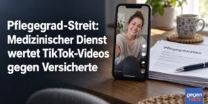 Pflegegrad-Streit: Medizinischer Dienst wertet TikTok-Videos gegen Versicherte