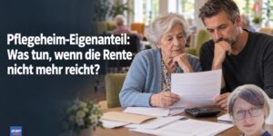 Pflegeheim-Eigenanteil: Was tun, wenn die Rente nicht mehr reicht?