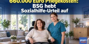 660.000 Euro Pflegekosten: BSG hebt Sozialhilfe-Urteil zur 24-Stunden-Pflege auf