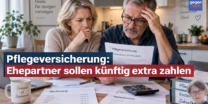 Pflegeversicherung: Ehepartner sollen künftig extra zahlen – wer aber verschont bleibt
