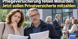 Pflegeversicherung fehlen Milliarden: Jetzt sollen Privatversicherte mitzahlen