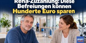 Reha-Zuzahlung: Diese Befreiungen können Hunderte Euro sparen