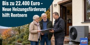 Rente: Bis zu 22.400 Euro - Neue Heizungsförderung hilft Rentnern