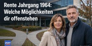 Rente für den Jahrgang 1964: Diese Möglichkeiten stehen jetzt offen